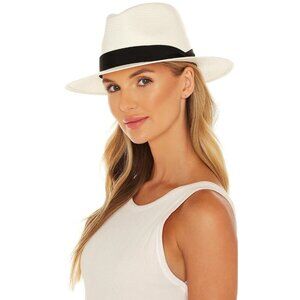 rag & bone Panama Hat in Ivory S/M Womens Beach Sun Cap